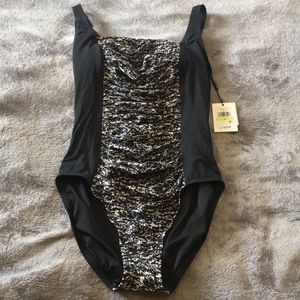 Calvin Klein slimming shapewear one piece suit